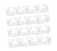 SAFIGLE 2paia Distanziatore Per Dita Dei Piedi in Silicone Separatore Per Dita Dei Piedi Riutilizzabile Distanziatori Per Unghie Dei Separatori Per Pedicure e Manicure Per Uomo e Donna