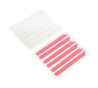 SAFIGLE 2pezzi Cuscinetti Silicone Per Sollevamento Ciglia Strumenti Riutilizzabili Per Perming Ciglia Kit Per Sollevamento Rosa e Bianco Facile Da Usare e Comodo