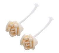 SAFIGLE 2pezzi Diffusore Profumato con Fiori Secchi di Legno Corda per Ricarica Olio Essenziale Decorazione Floreale Fragrante Accessorio Naturale per Casa e Ufficio
