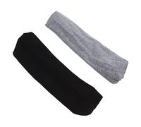 SAFIGLE 2pezzi Fascia Per Foderata in Raso Fascia Elastica Assorbente Per Acqua Pratica Per Lavaggio Viso e Trucco Comoda Per Spa e Cure Quotidiane