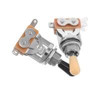 SAFIGLE 2pezzi Manopola Per Basso Metallo Pulsanti Del Volume Per Chitarra Kit Di Accessori Circuito Per Basso Con Controllo Della Frequenza Cablaggio Dei Pickup