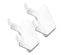 SAFIGLE 2pezzi Porta Asciugacapelli Da Muro in Resistente Supporto Bagno Salvaspazio Installazione Senza Foratura Mensola Per Phon e Accessori Da Parete