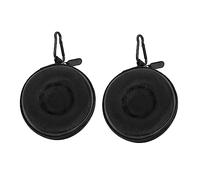 SAFIGLE 2pezzi Scatola per Orologio da Viaggio Rotonda Antiurto Custodia per Smartwatch e Orologio da Polso Contenitore per Design Cerniera Organizza e Conserva i Tuoi Dispositivi