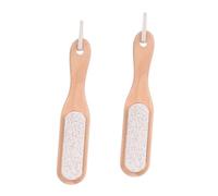 SAFIGLE 2pezzi Spazzola Per Unghie Pietra Pomice Pulizia Manicure Pedicure Strumento Di Unghie Rimuove e Residui Bianca Singolo