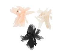SAFIGLE 3 Fermagli Per A Rete Fermagli Per A Forma Di Squalo Con Fiocco Alla Moda Per Donne Artigli Antiscivolo Leggeri Per Lo Styling Estivo E Look Quotidiani Eleganti