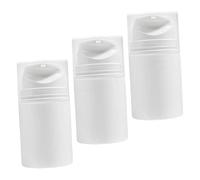 SAFIGLE 3 pezzi Bottiglie Vuote per Cosmetici da Viaggio Contenitori Pressurizzati Riutilizzabili Leggeri e Resistenti per Lozioni e Struccanti Outdoor