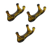 SAFIGLE 3 Pezzi Massaggiatore Manuale Resina con Cera Dapi Strumento Portatile per Massaggi Corpo Spalle e Gambe Ergonomico e Sulla Pratico per e