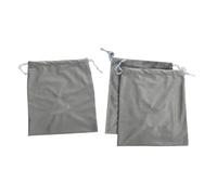 SAFIGLE 3 pezzi Organizer per Asciugacapelli in Resistente con Ricamo Custodia Viaggio per Phon Arricciacapelli e Accessori Protezione Umidità e Sporco Colore Grigio Classico