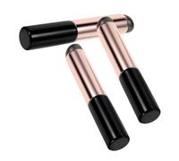 SAFIGLE 3 pezzi Pennelli Labbra in Silicone Riutilizzabili per Rossetto Balsamo e Correttore Design Ergonomico per Make-up Professionale e Sfumatura Rapida Colore Scuro 3pcs