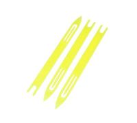 SAFIGLE 30 Pezzi Strumento per Riparazione Reti da Pesca Navette in Plastica Gialle Accessori Cucito e Kit Lavoro Maglia per Cucire Mano e Riparare Reti
