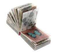 SAFIGLE 365 Fogli Carta Vintage per Scrapbooking Retro Materiale Decorativo per Diario e Album Fai da Te Carta Creativa retrò con Motivi Unici per Artigianato Progetti Scolastici e Regali