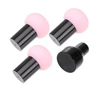 SAFIGLE 3pezzi Spugnetta Per Fondotinta Liquido Fungo Con Manico Applicatore Cosmetico Per Base Si Espande Con Per Applicare e Massaggiare