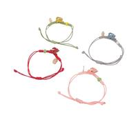 SAFIGLE 4 Pezzi Braccialetto Di Dinosauro Gioielli Per Braccialetti Per Ragazze Per Bracciale Per Gioielli Braccialetti Dinosauro Delle Ragazze Perline Di Ceramica
