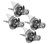 SAFIGLE 4 Pezzi Clip Regolatore di Tensione Filo per Macchina da Cucire Vintage in Ferro Resistente Guida Filo Regolabile, Accessorio per Cucito a Casa in Ambienti Silenziosi