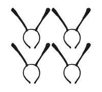 SAFIGLE 4 pezzi di cerchietto per capelli a forma di farfalla con antenna: cerchietto per capelli a forma di lumaca con coccinella - accessori per a di formica e ape per feste di compleanno,