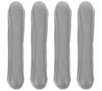 SAFIGLE 4 pezzi di imbottitura per bastone da passeggio: imbottitura morbida in TPR per stampelle sotto le ascelle - accessori di ricambio per stampelle per adulti, ammortizzazione per bastoni da