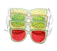 SAFIGLE 4 Pezzi Di Maschere Riutilizzabili Coprimaschere Ghiaccio Stress Raffreddamento A Impacco Maschera Per Gli Occhi