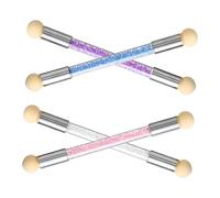 SAFIGLE 4 Pezzi penna spugna per unghie forniture d'arte pastelli Strumenti di schizzo timbro per unghie spugna d'artista Bennelle di miscelazione forniture per unghie plastica