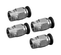 SAFIGLE 4 pezzi Printer Pneumatic Straight Connectors Quick-connect Raccordi Aria per Stampante Montaggio Facile e Veloce per Alta Precisione di Stampa