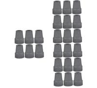 SAFIGLE 4 Set Punte Ricambio Antiscivolo Per Bastoni E Accessori Leggeri E Compatti Facili Installare Design Moderno E Versatile Compatibili Con Diverse E Crutches 6 Pezzi*4
