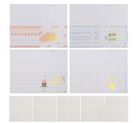 SAFIGLE 40 Cartoline di Compleanno Vuote con Buste Mini Biglietti Assortiti per e Dipendenti Formato 95X7 CM Set da 40 Pezzi per Feste Scolastiche e Aziendali