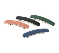 SAFIGLE 4pezzi Fermaglio per Capelli Donna alla Francese Molletta Grande per Capelli Spessi Elastico per Coda di Cavallo per Ragazze Adolescenti