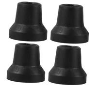 SAFIGLE 4pezzi Punte in Gomma Per Bastone Gambe Resistente Base Piccola Da Accessori Di Ricambio Per Baston Passeggio Appoggio