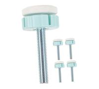 SAFIGLE 5 Pezzi Accessori per recinzioni isolanti accessori per cancelli per animali domestici parti del cancelletto retrattile per parti del cancello delle scale anima in acciaio