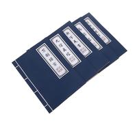 SAFIGLE 5 Pezzi Di Retrò Per Cosplay Di Kung Fu Con Motivi Di Vecchia Scrittura Blocco Note Per Arti Marziali Manuale Segreto Wuxia In