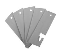 SAFIGLE 5 Pezzi Mini tergivetro in Silicone per finestre, docce, Parabrezza Auto, lavelli da Cucina, spazzole per Porte in Vetro, spazzole per la Pulizia dei vetri del Bagno, Raschietto per