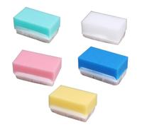 SAFIGLE 5 pezzi Spugne Lavaggio Mani per Spugna Medica Tattile per Massaggio e Risposta Sensoriale Portatile Rapida Asciugatura Adatta Tutte Età