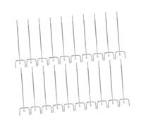 SAFIGLE 50 pezzi Ganci per Pannelli Forati Triangolari in Ferro Resistente Supporti Appendiabiti per Spazi Dietro Porta Organizer per Cucina Bagno e Ufficio senza Foratura