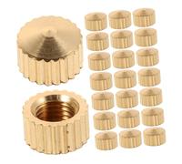 SAFIGLE 50 Pezzi Kit Dadi per Movimento Orologio da Parete in Quarzo Kit Ricambio per Assemblaggio e Riparazione Orologi Accessori per Appassionati Fai da Te e Tecnici Esperti