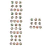 SAFIGLE 50fogli Adesivi Per Addestramento Vasino Animali Colorati Da Stickers Cambiamento Colore Per Ragazzo Ragazza Facili Da Applicare e Utilizzare Perfetti Per Ragazzi e Ragazze Durante