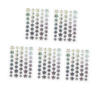 SAFIGLE 5fogli Cerotti Idrocolloidi Per Brufoli Cerotti Forma Di Stella Per Acne Adesivi Colorati Per Coprire Imperfezioni Cura Della Adesivi Per Foglio