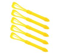 SAFIGLE 5pezzi Frusta Miscelatore per Tintura Capelli di Mini per Miscelatore Accessori per Parrucchiere e Uso Domestico Strumento per Miscelare Crema Colorante Capelli