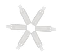 SAFIGLE 6 Bottiglie Da Viaggio Portatili Da 250 Ml, Flaconi Vuoti Per Lozione e Distributori Di Shampoo, Trasparenti Coperchio a Pressione, Per Cosmetici e Uso in Viaggio