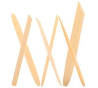 SAFIGLE 6 Pezzi Set di Utensili per Modellare Argilla in bambù per Scultura e Taglio Preciso per Ceramica e Modellazione Artigianale Argilla Oleosa