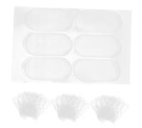 SAFIGLE 60pezzi Adesivi Auricolari Verticali in Silicone Per Correzione Estetica Delle Orecchie Resistenti Al Sudore Facili Da Applicare Su Pulita e Asciutta