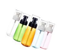 SAFIGLE 6pezzi Flaconi Pompa Riutilizzabili Flaconi Spray Vuoti Trasparenti per Erogatori di Liquidi Contenitori da Viaggio per Cosmetici Oli Essenziali e Altri Prodotti Stili multipli