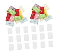 SAFIGLE 70pezzi Asciugamani Compressi Monouso Da Viaggio Lavabili e Spessi in Cotone Mini Salviette Tascabili Colorate Per Campeggio Escursioni e Attività Outdoor Confezione Compatta Porta