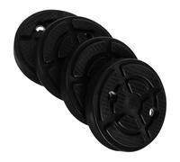 SAFIGLE Accessori per Sollevatore Auto 4 Pezzi Tamponi in Gomma Rotonda 2 Fori, Supporti per Ponte Sollevatore a Due Colonne per Riparazioni