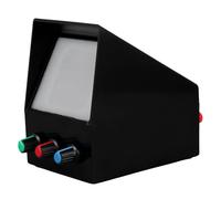 SAFIGLE Apparato per Esperimenti di Ottica Plastico Nero per Dimostrare Concetto dei Tre Colori Primari e Migliorare L'interesse Didattico in Laboratorio Scolastico