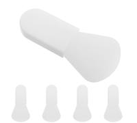 SAFIGLE Applicatore per Maschera Viso in Silicone Morbido 5 Pezzi Pennello Portatile per Applicazione Gentile di Fango e Maschere per Uso Professionale e Domestico