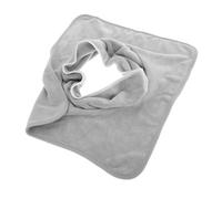 SAFIGLE Asciugamano Copriletto da Massaggio con Foro Viso 35x35 Cm per Lettino Spa e Salone, Morbido Tessuto Grigio Chiaro Ergonomico per Massaggi Professionali e Uso Domestico