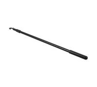 SAFIGLE Asta Telescopica Regolabile in Lega di Alluminio Nera 60 Cm Gancio per Tende Verticali, Bacchetta di Controllo per Tapparelle e Apertura Finestre per Soggiorno e Camere da Letto