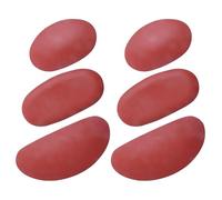 SAFIGLE Attrezzi per Ceramica e Argilla Resistenti all'Usura alla Rottura in Silicone Set 6 Pezzi Marrone per Modellare Argilla e Sculture in Terracotta