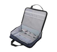 SAFIGLE Borsa Cartella Uomo Organizer per Documenti in Oxford con Maniglia e Lucchetto Combinazione Custodia Portadocumenti per Laptop e Attrezzature da Viaggio di Lavoro