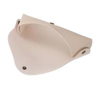 SAFIGLE Borsa Cosmetica Per Pennelli Da Trucco Piccola Organizer Multifunzionale Beige Per Artisti Del Makeup e Studenti Per Viaggi e Uso Quotidiano