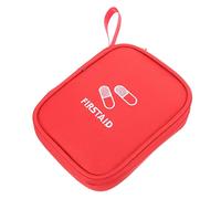 SAFIGLE Borsa Pronto Portatile per Viaggi Campeggio e Outdoor Sacchetto Medico Compatto e Resistente per Emergenze e Attività All Aperto Chiusura con Zip Piccolo e Pratico